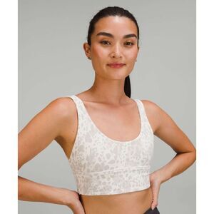 Lululemon Align Reversible Bra - Size 8 | Cheetah Camo/Antique White Multi
